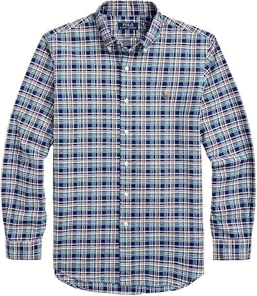 POLO RALPH LAUREN Mens Slim-Fit Oxford Button Down Shirt on Amazon.ae - Price Tracker
