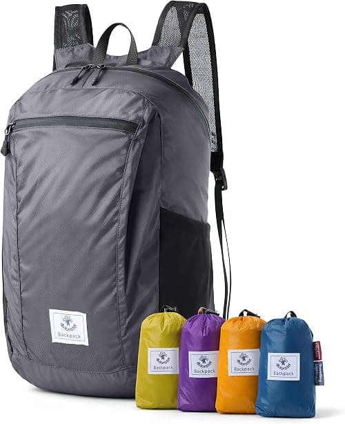 4Monster New Ultra Lightweight Foldable Backpack, Water-Resistant Foldable Backpack, Hiking Backpack for Travel, Camping and Outdoor, Daily Walking, Cycling on Amazon.ae - Price Tracker
