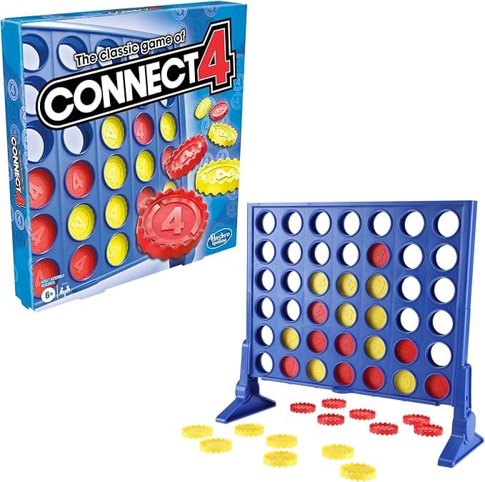 Connect 4 - Hasbro Gaming - Strategy Board Game for 2 Players, Get 4 in a Row, Board Games & Puzzles, Toys for Kids, Boys and Girls Ages 6 & Up on Amazon.ae - Price Tracker