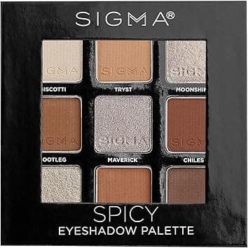 Sigma Beauty Untamed Eyeshadow Palette, Highly Pigmented & blendable formula, MATTE, METALLIC & SHIMMER shades, Paraben-free, Long-lasting Vegan makeup. on Amazon.ae - Price Tracker