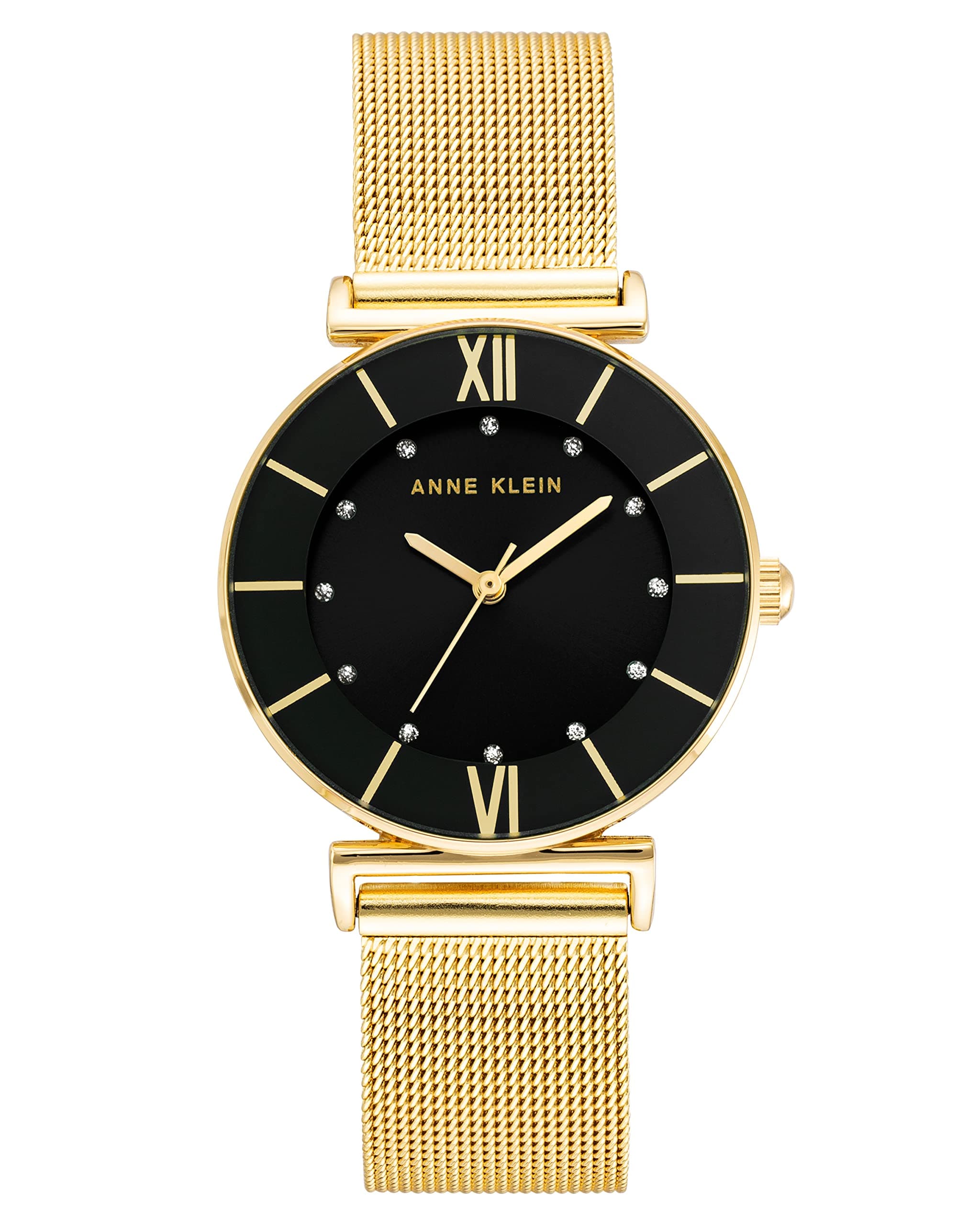 Anne Klein Women's Glitter Accented Mesh Bracelet Watch on Amazon.ae - Price Tracker
