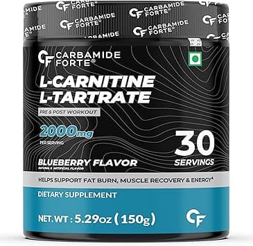 Carbamide Forte L Carnitine Powder for Men & Women | L carnitine supplement - Blueberry Flavour - 150g on Amazon.ae - Price Tracker