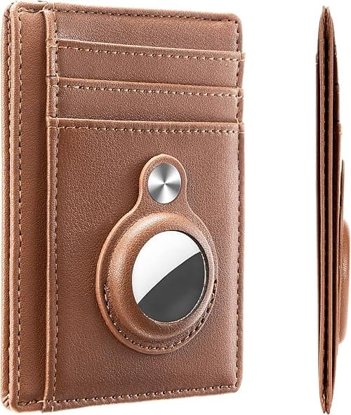 Hawanik Slim Minimalist Front Pocket Wallet with Built-in Case Holder for AirTag on Amazon.ae - Price Tracker