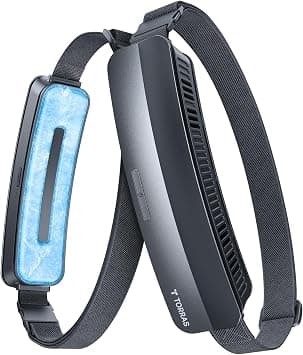 TORRAS 2026 Top Portable Waist Fan COOLiFY Zone 3, Ultra-Light Personal Wearable Belt Fan, 26ft/s Strongest Wind for Full Body Cooling【No.1 Cooling Area & Cool Tech】 Rechargeable for Outdoor on Amazon.ae - Price Tracker