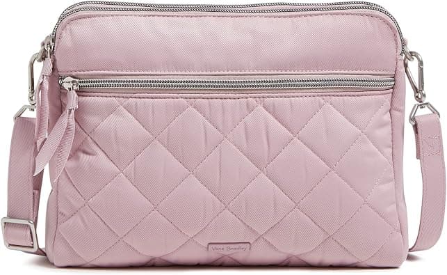 Vera Bradley Women's Performance Twill Triple Compartment Crossbody Purse على Amazon.ae - متتبع الأسعار