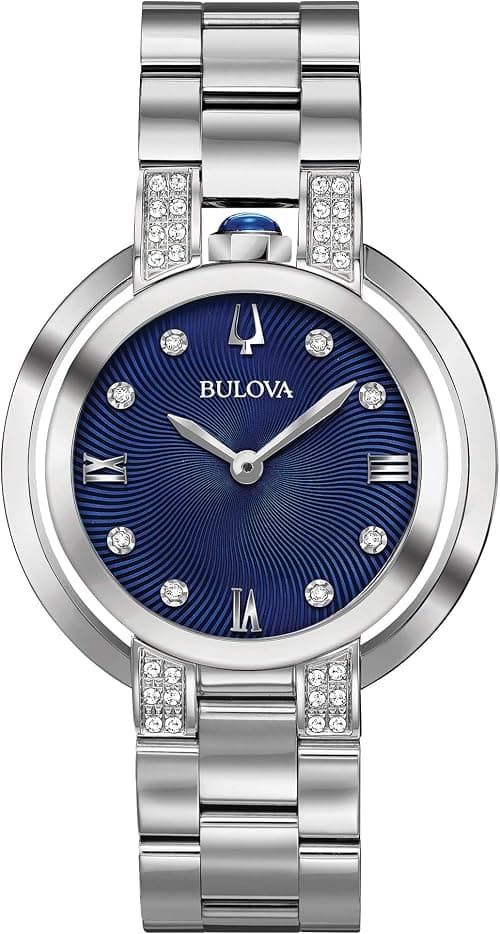 Bulova Women's Watch Steel/Blue on Amazon.ae - Price Tracker