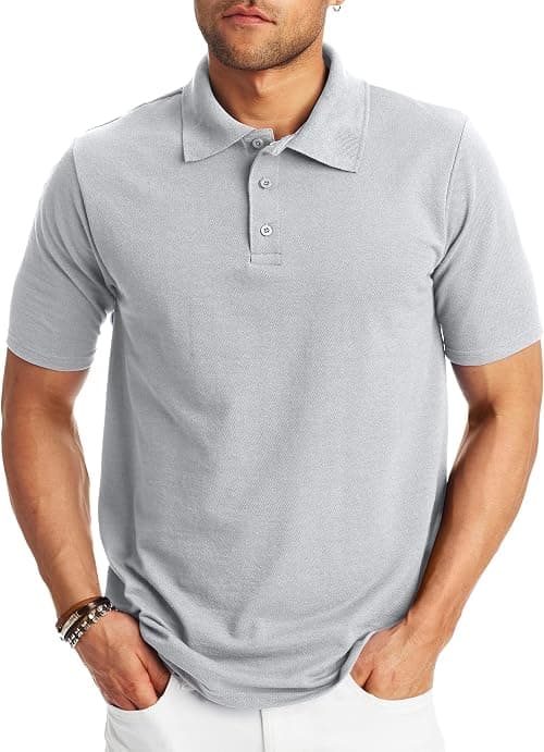Hanes Men’s X-Temp Short Sleeve Polo Shirt, Midweight Men's Shirt on Amazon - Best Deal Finder