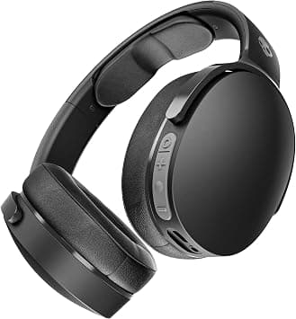 Skullcandy Hesh Evo Over-Ear Wireless Headphones, 36 Hr Battery, Microphone, Works with iPhone Android and Bluetooth Devices - True Black على Amazon.ae - متتبع الأسعار