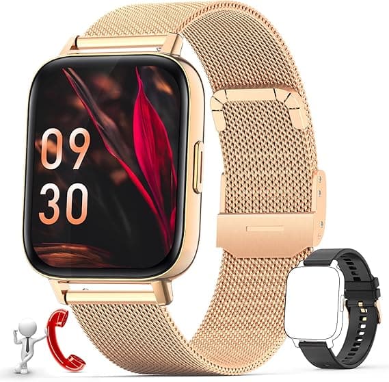 Nemheng Smart Watch for Women Men (Call Receive/Dial) Fitness Tracker Waterproof Smartwatch on Amazon.ae - Price Tracker