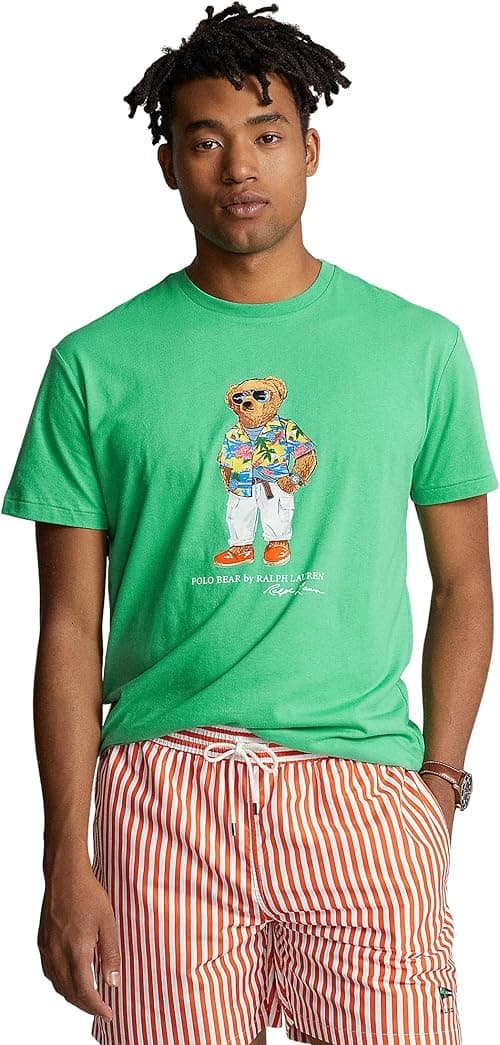 POLO RALPH LAUREN mens Classic Fit Polo Bear Jersey T-shirt Classic Fit Polo Bear Jersey T-shirt on Amazon.ae - Price Tracker