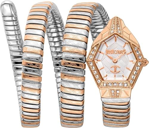 Just Cavalli Signature Snake Mesmerizing - Wristwatch For Female Quartz Fashion on Amazon.ae - Price Tracker