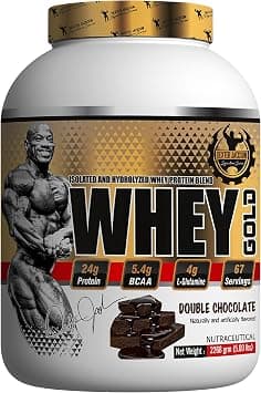 Dexter Jackson Gold Signature Series Whey Gold | Double Chocolate | 5 Lbs on Amazon.ae - Price Tracker