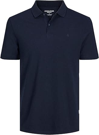 Jack & Jones Mens Jjebasic Plain Polo Shirt SS Noos Regular Fit Polo-Shirt (pack of 1) on Amazon.ae - Price Tracker