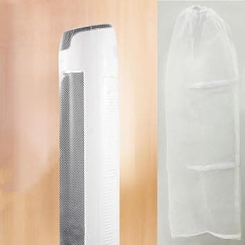 Mesh Cover for Oscillating Tower Fan (Not Included Fan),Tower Fan Guard Covers for Kids Finger Protector,Reusable Oscillating Floor Fan Dustproof Cover,Net Cover for 30" to 46" Tower Fans,1pks على Amazon.ae - متتبع الأسعار