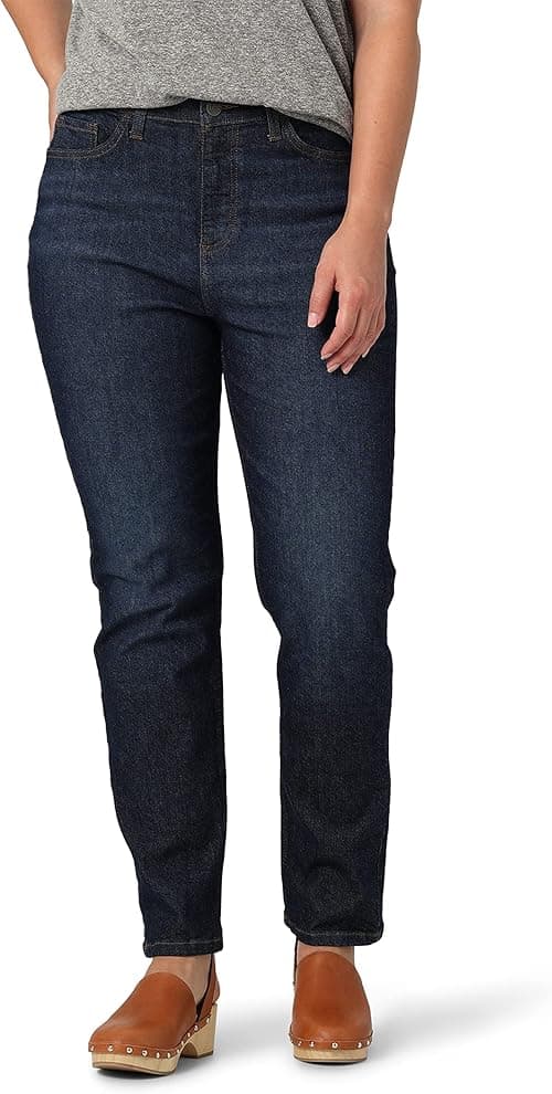 Lee womens High Rise Mom Jean Jeans on Amazon.ae - Price Tracker