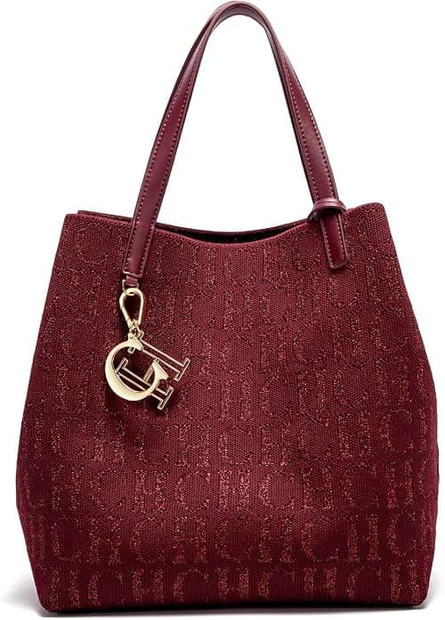 Tote Bags Vegan Leather Purses and Handbags for Women Top Handle Ladies Shoulder Bags Handle Bags Hobo Crossbody Purse على Amazon.ae - متتبع الأسعار