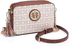 MKP Stylish Lightweight Fashion Crossbody Bag for Women Chic Signature Shoulder Messenger Bag with Tassel Zipper Pocket - متتبع أسعار Amazon.sa