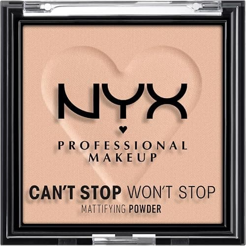 NYX PROFESSIONAL MAKEUP Can't Stop Won't Stop Mattifying Powder, Matte Finish, Medium on Amazon - Best Deal Finder