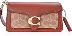 COACH Womens Polished Pebble Leather Tabby Shoulder Bag 20 Handbag - متتبع أسعار Amazon.sa