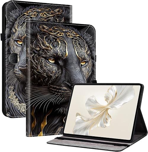 Case for Honor Pad 9, 12.1", Premium Leather Flip Cover with Card Slots, Pen Holder, Adjustable Stand, Multiple Decorative Patterns,PSJ-O on Amazon.ae - Price Tracker