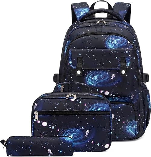 Galaxy Backpacks for Boys School Bags Capacity Elementary Bookbags على Amazon.ae - متتبع الأسعار