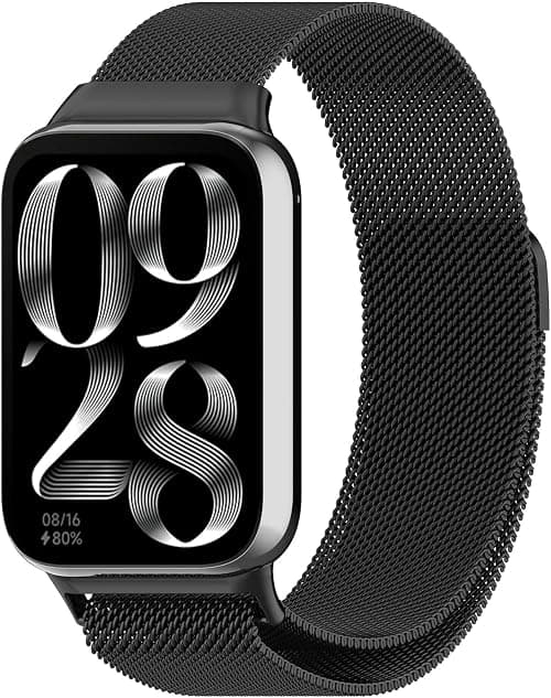 eWINNER Milanese Loop Bands for Xiaomi Mi Band 9 Pro/Mi Band 8 Pro/Stainless Steel Metal Magnetic Replacement Strap for Redmi Watch 5/Redmi Watch 4 Tracker Smartwatch for Women Men on Amazon.sa - Price Tracker
