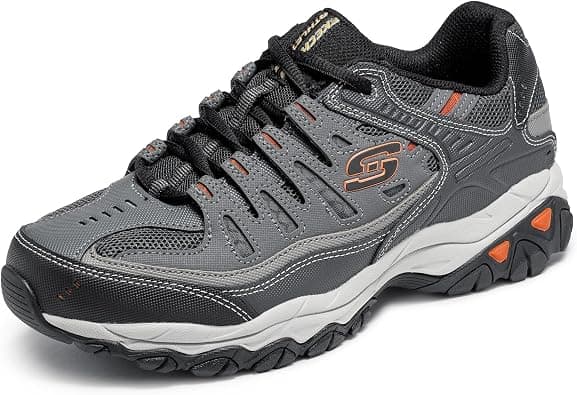 Skechers Men's Afterburn Memory-Foam Lace-up Sneaker on Amazon.ae - Price Tracker