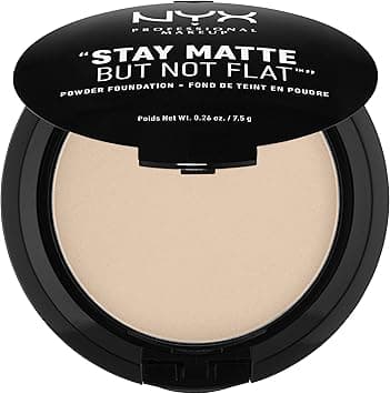 NYX PROFESSIONAL MAKEUP Stay Matte But Not Flat Powder Foundation, Nude on Amazon.ae - Price Tracker