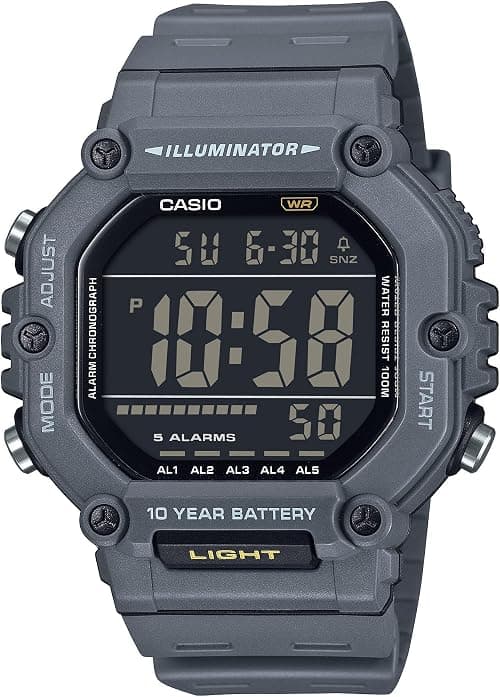 CASIO Men's Watch 10-Year Battery Sporty Digital - AE-1600H-8BVDF on Amazon.sa - Price Tracker