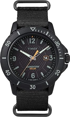 Timex Expedition Gallatin Solar Men's 44 mm Watch on Amazon.ae - Price Tracker