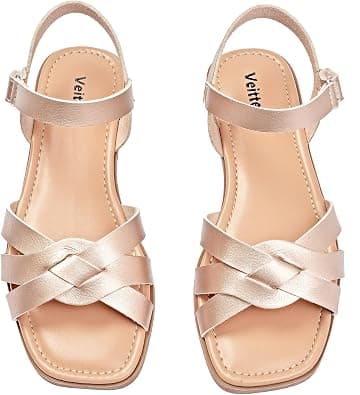 Ataiwee Women's Flat Slide Sandals - Casual Braided Strappy Flat Sandals Summer Shoes. على Amazon.ae - متتبع الأسعار