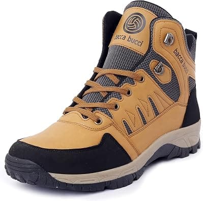 Bacca Bucci Men Lace Up Hiking Boot على Amazon.ae - متتبع الأسعار