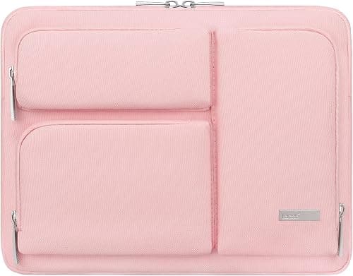Lacdo 360° Protective Laptop Sleeve Case for 13 inch New MacBook Air M5 A3449 (2026), M4 A3240 2025, M3 A3113, M2 A2681, M1 A2337 | 13 inch New MacBook Neo A18 Pro A3404 (2026) Computer Bag, Pink on Amazon.ae - Price Tracker