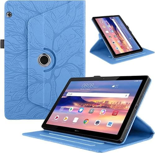 Case for Huawei MediaPad T5 10.1" 2018 Case Blue Tree on Amazon.ae - Price Tracker