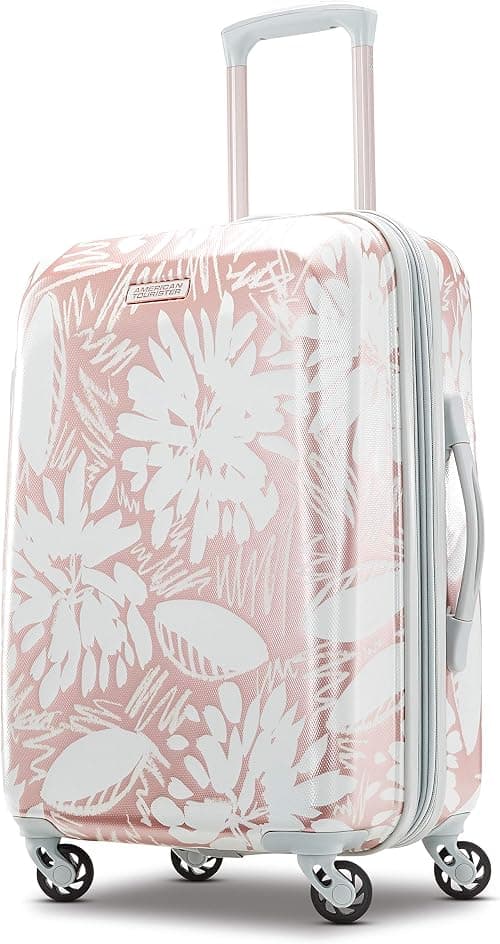 American Tourister Moonlight Hardside Expandable Luggage with Spinner Wheels on Amazon.ae - Price Tracker