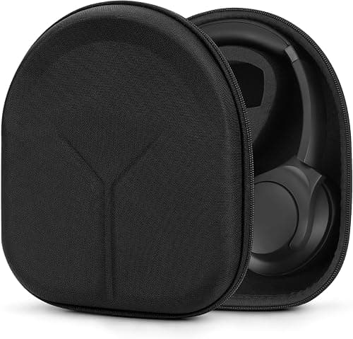 Geekria Shield Headphone Case Compatible with Soundcore Life Q30, Q20i, Life Q20+, Q11i, Space Q45, Replacement EVA Hard Shell Travel Carrying Case with Cable Storage (Black) on Amazon.ae - Price Tracker