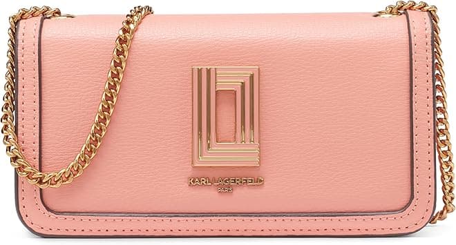 KARL LAGERFELD womens Kosette Wallet, Sun Coral, Medium on Amazon.ae - Price Tracker