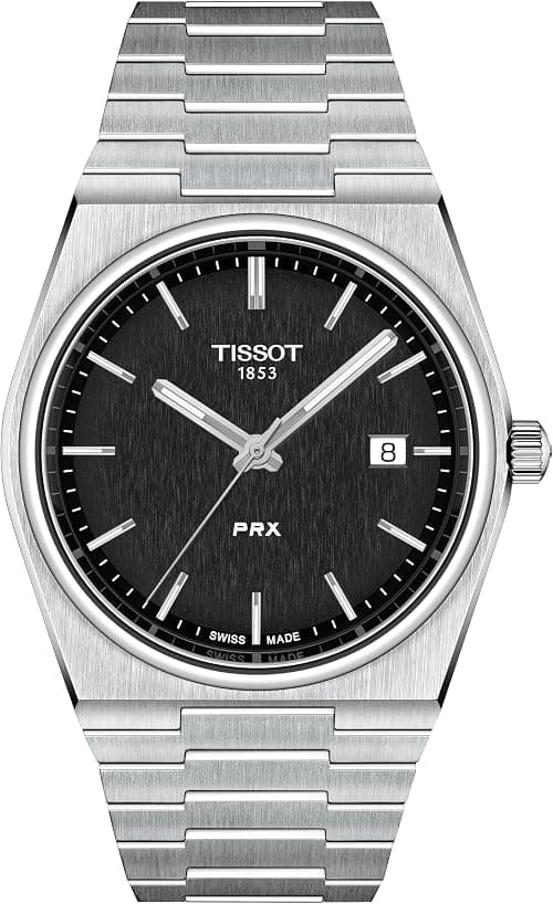 Tissot mens PRX 316L stainless steel case Dress Watch Grey T1374101105100 على أمازون - دليلك لأفضل العروض
