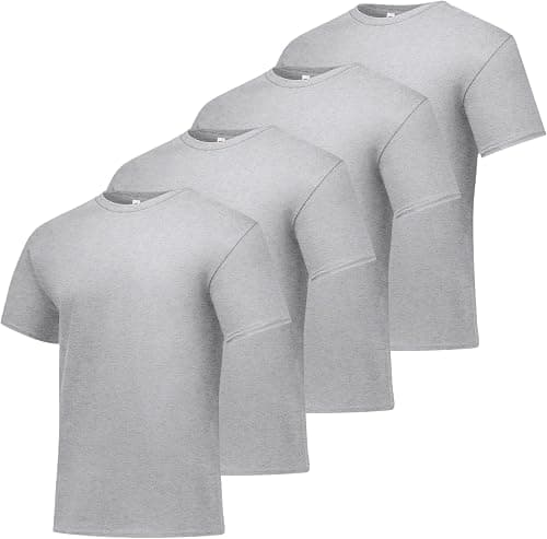 Hanes Men's Essentials Tshirt 4 and 6 Packs, ComfortSoft Tee, Cotton Shirt for Men on Amazon - Best Deal Finder