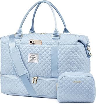 LOVEVOOK Travel Duffle Bag,Weekender Bags for Women with Shoe Compartment,Carry on Overnight Bag with Toiletry Bag,Gym Duffel Bag with Wet Pocket, Hospital Bags for Labor and Delivery on Amazon.ae - Price Tracker