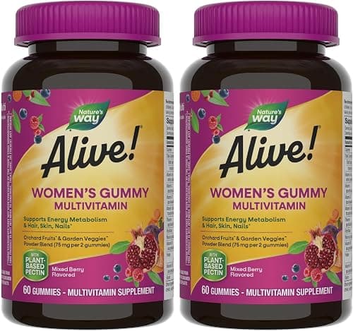 Nature's Way Alive Women's Gummy Vitamins 60's (Pack of 2) on Amazon.ae - Price Tracker