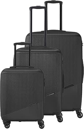 Travelite Bali Series 4-Wheel Suitcase Set 3 Pieces Sizes L/M/S, Luggage Series ABS Hard Shell Trolleys on Amazon - Best Deal Finder