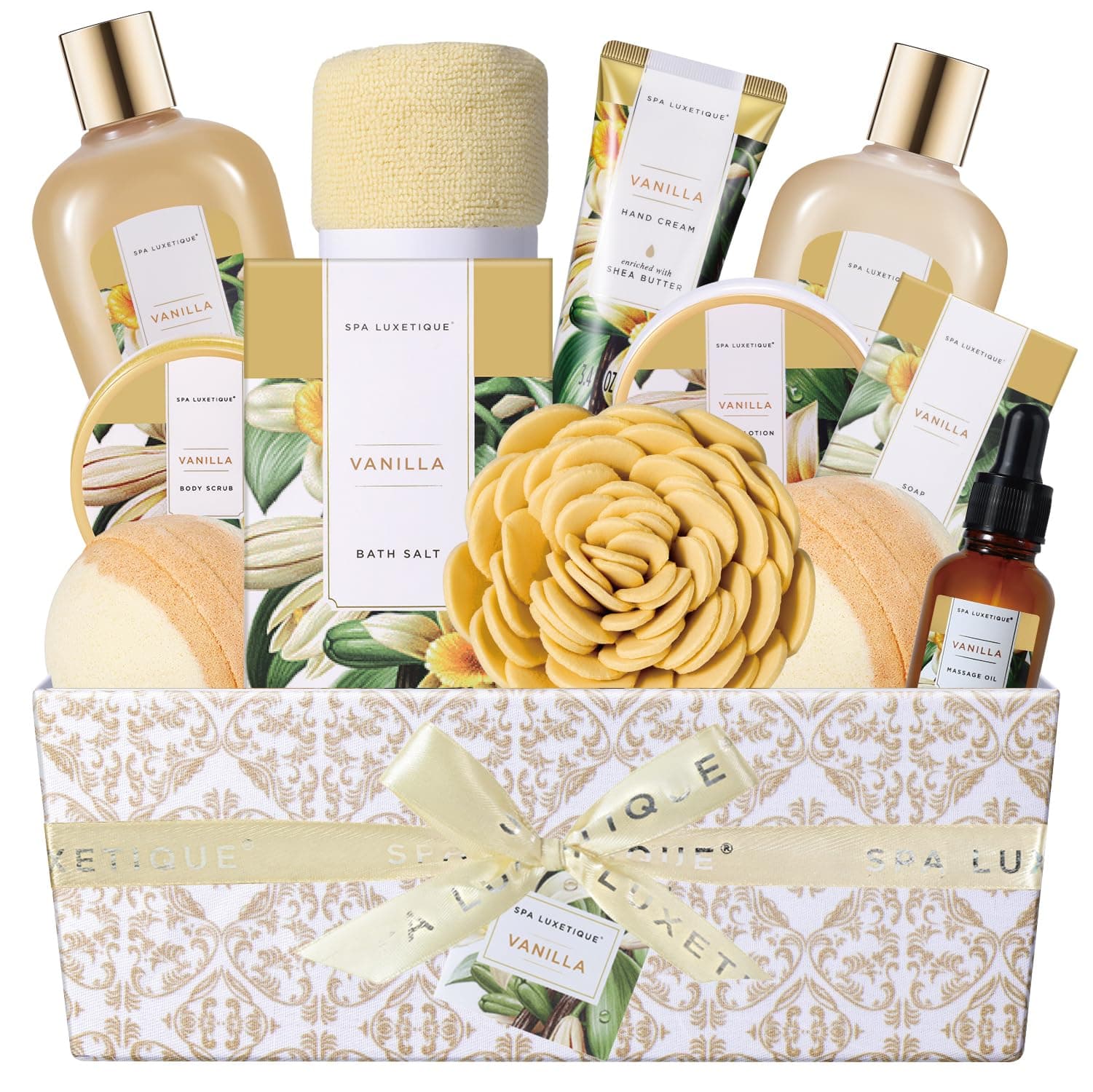 Gifts for Women Spa Luxetique Gift Set, Birthday Gifts for Women 12PCS Vanilla Spa Gifts Basket, Christmas, Valentine’s Day, Mother’s Day for Mom, Wife, Girlfriend, Sister, Friend on Amazon.ae - Price Tracker