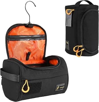 VOTAGOO GEAR Toiletry Bag, Black, Functional Toiltry Bag for Men With Hook on Amazon - Best Deal Finder