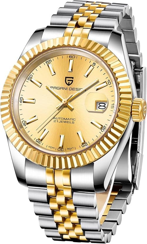 BY BENYAR Pagani Design 1645 Men Mechanical Watch Top Brand Luxury Automatic Watch Sport Stainless Steel Waterproof Wristwatch Men on Amazon.ae - Price Tracker