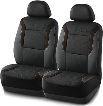 Skechers Memory Foam™ Car Seat Covers, Air Cool Mesh Thick Seat Covers,Two Front Seat Covers, Airbag Compatible, Automotive Comfort & Protection for Most Cars,Van,Trucks, SUVs(Brown,Two Front) on Amazon.ae - Price Tracker
