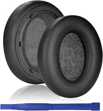 Aiivioll Ear Pads Replacement for Anker Space Q45 Headphones, Protein Leather Space Q45 Earpads with Isolation Foam, Headset Ear Cushion Repair Parts(Black) on Amazon.ae - Price Tracker