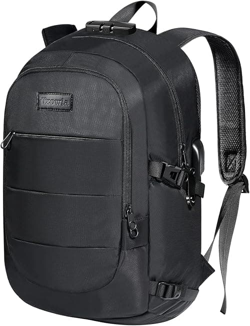 Tzowla Laptop Travel Backpack for Women Men,Water Resistant Anti-Theft College Backpacks Fits 15.6-17.3 Laptop/Notebook on Amazon - Best Deal Finder