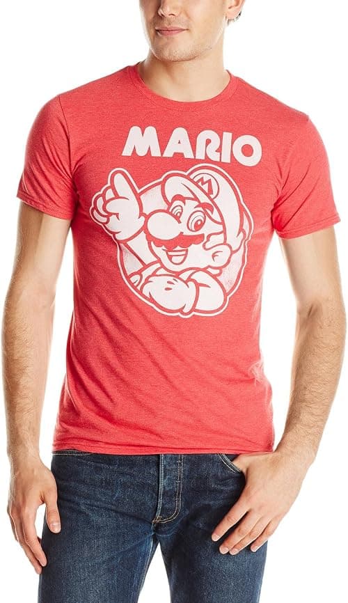 Nintendo Men's So Mario T-Shirt on Amazon - Best Deal Finder