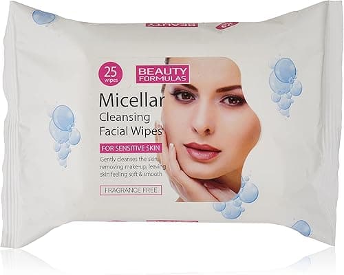 Beauty Formulas Micellar Cleaning Facial 25 Wipes on Amazon.ae - Price Tracker